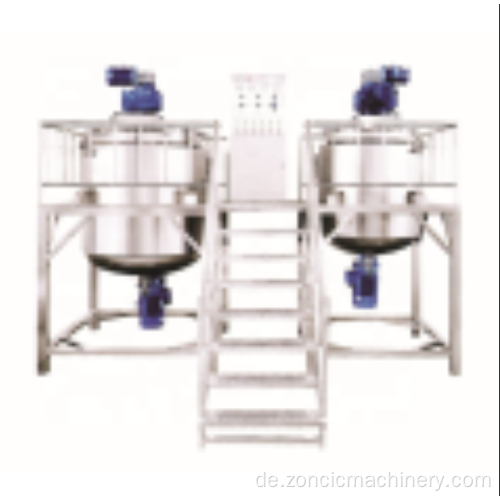 300L High Shear Homogenizer Emulsify Tank Machine Small Lab Mixing Equipment For Cosmetic Shampoo Chemical Food Pharmacy